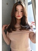 上品な柔らかい顔まわり×トレンド韓国ヘア×女神レイヤー♪川又