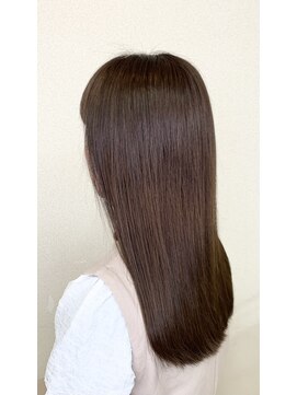 松本平太郎美容室 大宮店 イノアカラー×ブラウン/30代40代50代60代