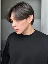 アイティー バイ アルバム 中野店(IT by ALBUM)&nbsp;韓国マッシュスペインカールブルーブラック_ba501741