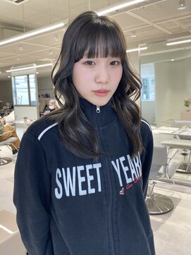 キーン 立川店(keen) 【keen × RIN】くびれレイヤー×オリーブグレージュ