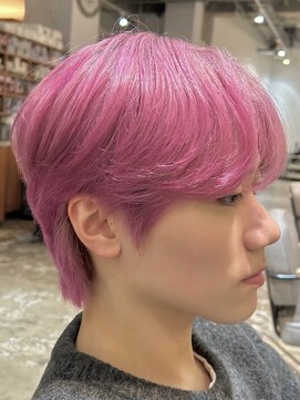 ノラギンザユー(NORA GINZA/U) 2ブリーチピンクカラーシースルーマッシュ