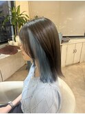 ash × light blue