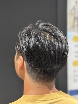 ヒロギンザ 大阪本店(HIRO GINZA) 七三ショート