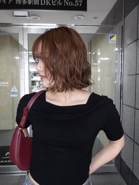 ヘーゼル 博多(HAZEL.) ボブパーマ