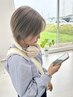 ☆ケアブリーチ＋ダブルカラー＋毛髪強化トリートメント　　￥25000