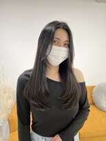 アイシーキョウト(I see kyoto)&nbsp;ローレイヤーカット/グレージュカラー/ワンカールレイヤー