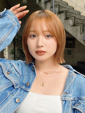 メゾンアクア 表参道(Maison ACQUA) レイヤー/ボブ/ミディアム/ウルフボブ/切りっぱなし/小顔/前髪