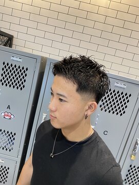 フランクスバーバーリベラルド 横浜(FRANK'S BARBER LIBERALD) MEN’S HAIR/スパイキー/テーパーフェード/U