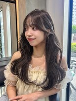 ロンドエニカ 大宮(Lond enika)&nbsp;暗めカラー/レイヤーカット/マロンベージュ/くすみベージュ/大宮