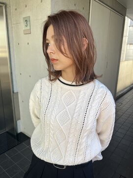  20代30代ボブ/ミディアムレイヤー/透明感/天神/大名