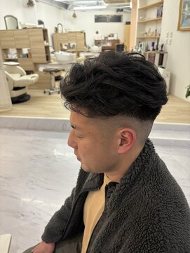 メンズフェード×パーマ　【ROPE  横須賀中央】