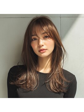 リファインド(REFINED) ツヤ感ロングレイヤー