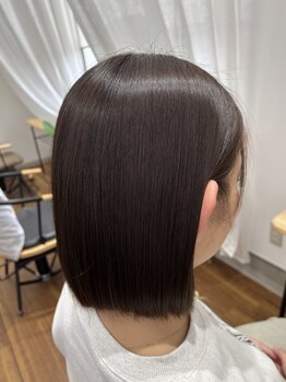 プリメロ(primero)の写真/≪*ダメージレスカラーで叶える透明感*≫髪質改善特化サロンならでは業界初の特許取得カラーを使用◎