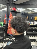 バーバースタイルクラブツー(BARBER STYLE CLUB 2)&nbsp;テーパーフェード　スパイキーショート　ピンパーマ