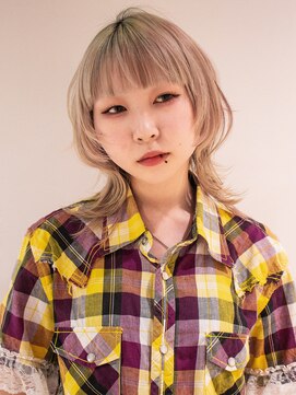 オルン(ORGN.) 【ハイトーン×ウルフカット】