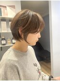 丸みショート/ショートヘア/ショート　【博多】