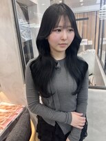 ロンドシエル 横浜(Lond ciel)&nbsp;オリーブグレー/レイヤーカット/黒髪/マロンベージュ/横浜