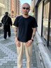 《メンズ限定》カット+頭皮ケア30分スパ ¥8900
