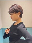 ハンサムショート/丸みショートボブ/20代30代40代50代/顔周り