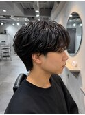 ＊ニュアンスパーマ×センターパート＊