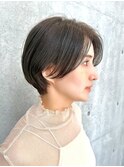 ●杉浦ショート/白髪前髪/ショートボブ/20代30代40代50代/銀座3