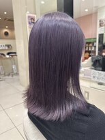 エリス ナンバ(Eliss Namba)&nbsp;ラベンダーカラー×ブリーチ