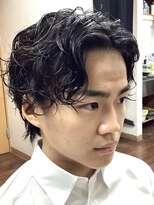 コダマ 新大塚店(KODAMA)&nbsp;センターパートパーマスタイル