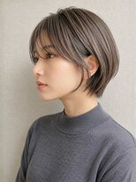 サンタフェ 豊田店(Santa'Fe) 脱白髪染め/白髪ぼかしカラー/レイヤーカット/ショート