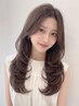 【平日限定】水光感カラー＋カット＋ヴァリジョアトリートメント￥9900