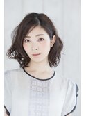 ふんわりボブ