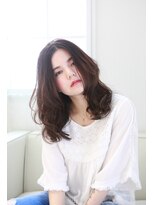 コークス 原宿 表参道(COKETH)&nbsp;無造作ミディデジタルパーマ(髪質改善トリートメント使用)