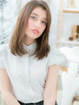 モッズヘア 上尾西口店(mod's hair)&nbsp;*mod's上尾*アシンメトリーな小顔抜け感セミディa