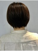 ナチュラルショートボブ