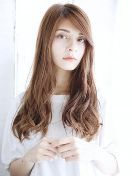 ヘアメイク ナル(hair make nalu) Aラインのゆるミックスカール