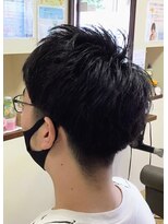 エム クゥール m.coeur ツーブロック風スタイル