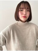 柔らかボブヘアー