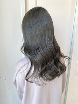 へアメイクワンプラス 四日市(HAIR MAKE ONEplus) 10代20代/オリーブグレージュ/ブリーチカラー/透明感カラー