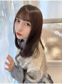 グレージュカラー/ボブウルフ/ミルクチョコレート/カタログ/