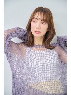 リーナ(LIENA) フェミニンココアベージュミディ