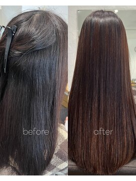 エル 鷺沼(elu) 髪質改善＋縮毛矯正ストレートヘアエステ［鷺沼/縮毛矯正］