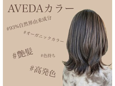 AVEDA高品質オーガニックカラー取り扱いサロンです