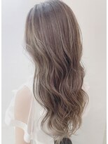 クイントネオリーブ 自由が丘正面口店(quint:neolive)&nbsp;斜めバング/グレージュカラー/デザインカラー/自由が丘