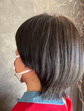 オーガニック ヘアサロン クスクス(organic hair salon kusu kusu) マッシュウルフ