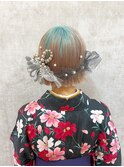 タイトボブ　卒業式