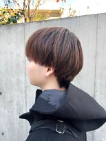 【川添桃花】束間ストレートメンズマッシュ