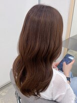 ノク 渋谷(nok)&nbsp;韓国ヘアまろやかベージュブリーチなし_オリーブベージュ