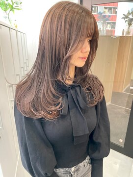 マーシュ 梅田(marshu) 顔まわりレイヤーカット