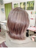 白髪ぼかしハイライト【56hair 戸越銀座】