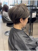 40代50代60代白髪マッシュショートボブ大人美人くびれ髪質改善