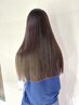 【髪質改善ストレート】中性ストレート+HITA髪質改善TR ¥23100